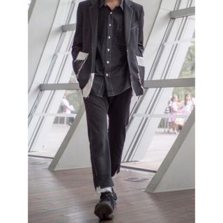 ヨウジヤマモト(Yohji Yamamoto)の【激安！！】早い者勝ち！　sulvam レイヤードパンツ(スラックス)