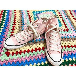 コンバース(CONVERSE)のUSED CONVERSEスニーカー HIGH BPNK 23 4(スニーカー)