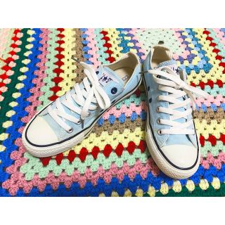 コンバース(CONVERSE)のUSED CONVERSEスニーカー LOW SKYBLU 23.5 ４1／2(スニーカー)