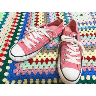 CONVERSE - USED CONVERSE スニーカー LOW PNK 23.5 ４1／2