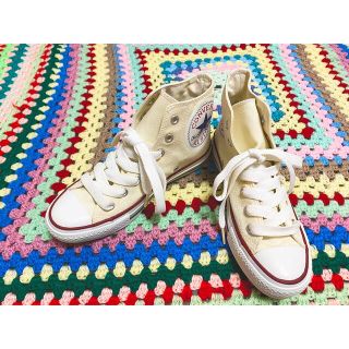 コンバース(CONVERSE)のUSED CONVERSEスニーカー HIGH WHT 23.5 ４1／2(スニーカー)