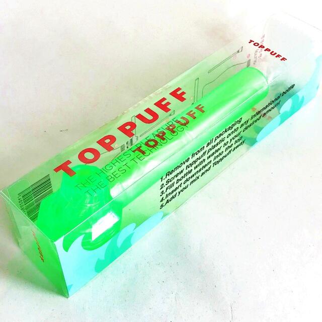 ペットボトル 水パイプ ボング たばこ キット TOPPUFF 緑 メンズのファッション小物(タバコグッズ)の商品写真