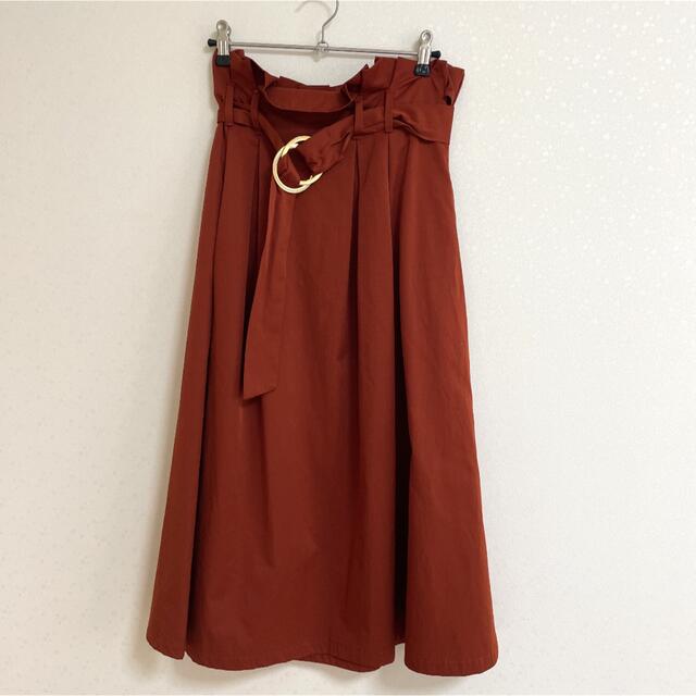 ZARA(ザラ)のZARA ベルト付きロングスカート レディースのスカート(ロングスカート)の商品写真