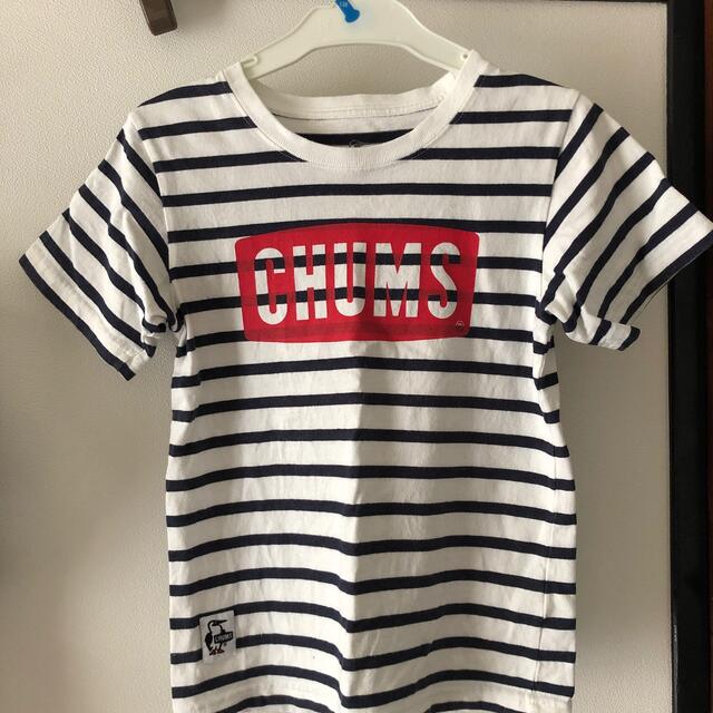 CHUMS(チャムス)のチャムス　ボーダー　Ｔシャツ　CHUMS キッズ/ベビー/マタニティのキッズ服男の子用(90cm~)(Tシャツ/カットソー)の商品写真