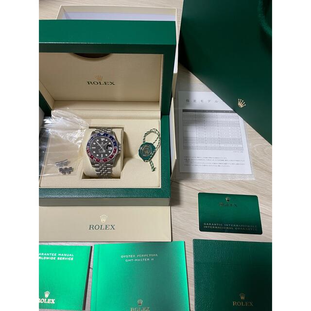 ROLEX ロレックス GMTマスター2 126710BLRO ジュビリー