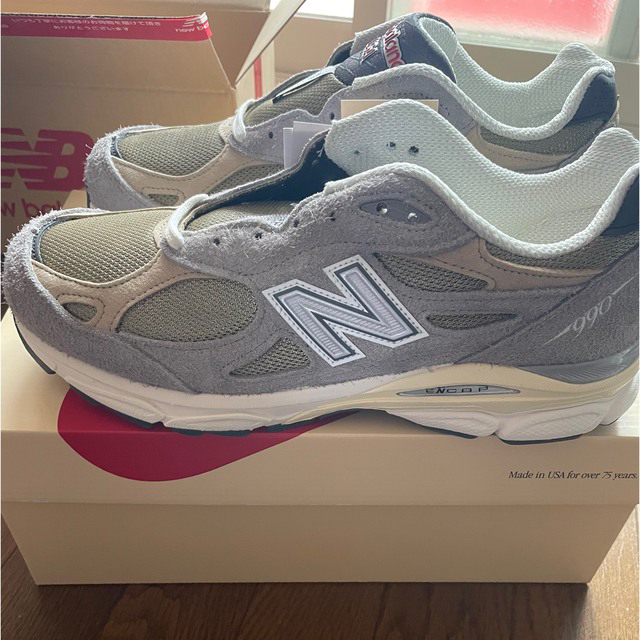 New Balance(ニューバランス)のNew Balance M990TG3 "Gray" メンズの靴/シューズ(スニーカー)の商品写真