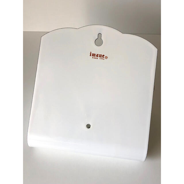 imane イマン レターラック アンティークパンジー ホーロー 未使用品の imane イマン レターラック アンティークパンジー ホーロー 未使用品の
