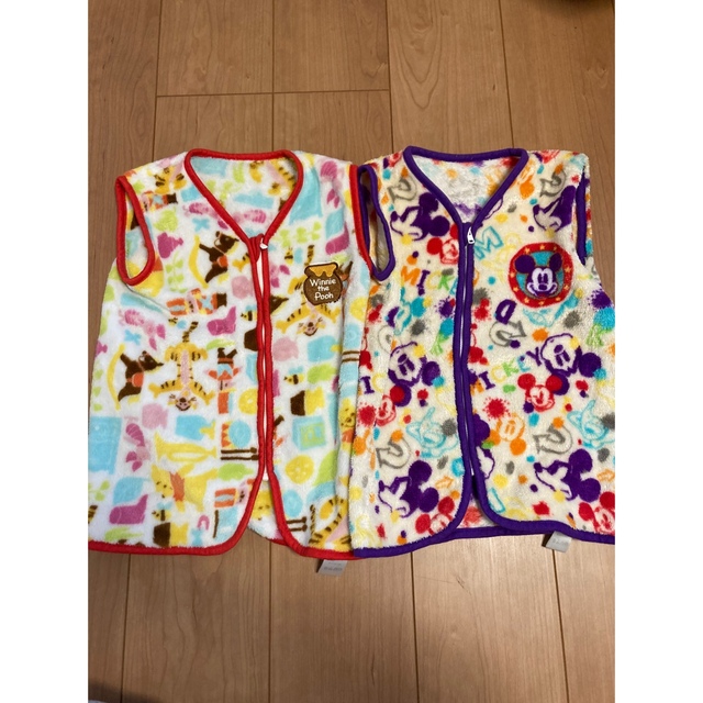 Disney(ディズニー)のディズニー　スリーパーベストセット キッズ/ベビー/マタニティのキッズ服女の子用(90cm~)(パジャマ)の商品写真