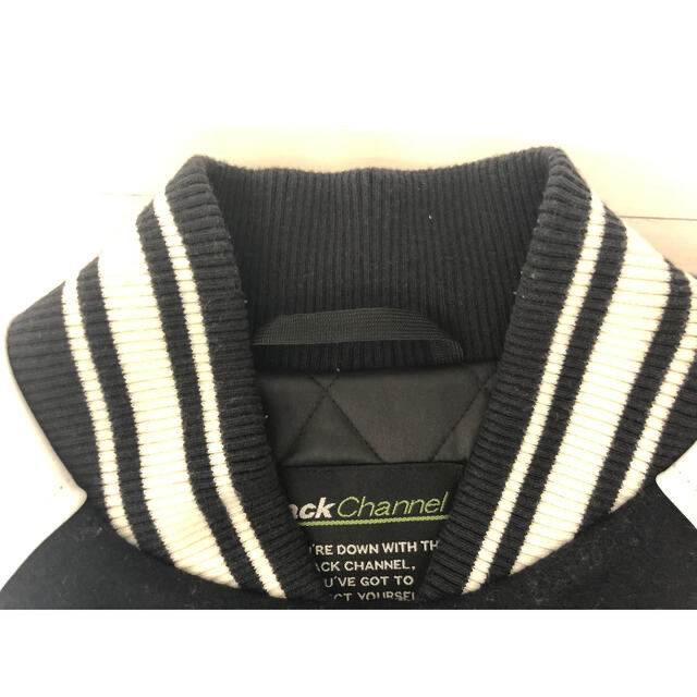 BackChannel バックチャンネル シンセティックレザースタジャン L