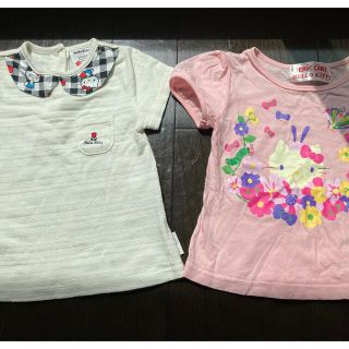 ハローキティ(ハローキティ)のハローキティ　Tシャツ2枚　90サイズ(Tシャツ/カットソー)