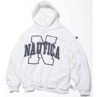 ノーティカ(NAUTICA)のnautica リバーシブルパーカー　ホワイト　freaks store(パーカー)