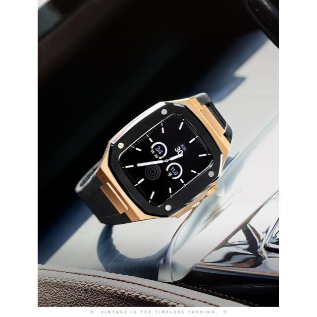 Apple Watch ケース45㎜ ゴールデンコンセプト風 即購入可能 - 時計