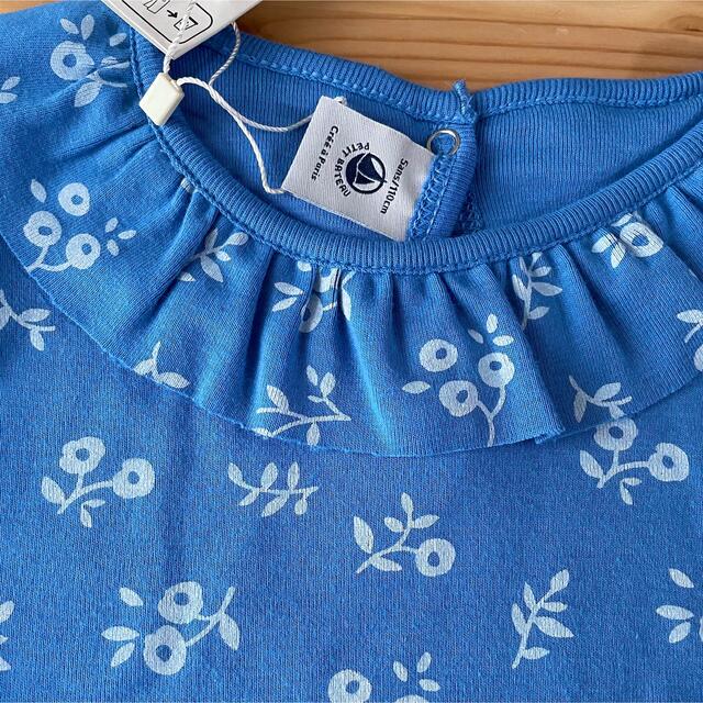 PETIT BATEAU(プチバトー)の⭐︎ご専用⭐︎新品未使用 プチバトー 衿付き プリント 半袖 Tシャツ 5ans キッズ/ベビー/マタニティのキッズ服女の子用(90cm~)(Tシャツ/カットソー)の商品写真