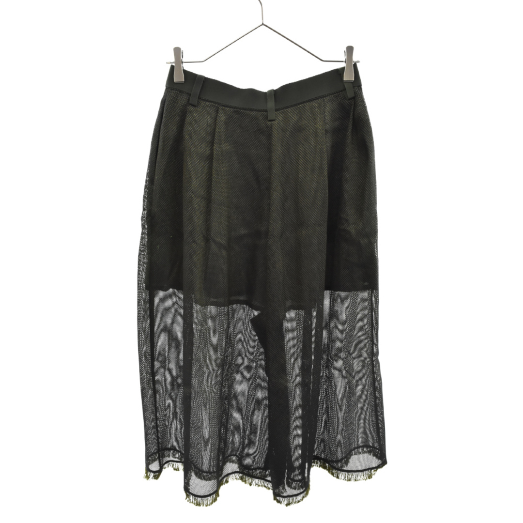 Sacai サカイ 16SS Mesh Sea-through Pants 16-02460 メッシュシースルーガウチョパンツ ワイドパンツ レディース