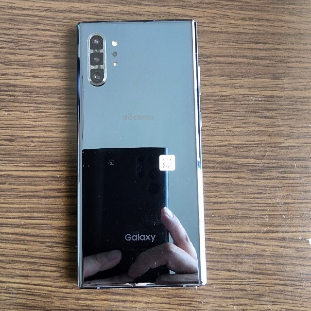 Galaxy(ギャラクシー)の【ドコモ】SAMSUNG Galaxy Note10＋ SC-01M スマホ/家電/カメラのスマートフォン/携帯電話(スマートフォン本体)の商品写真