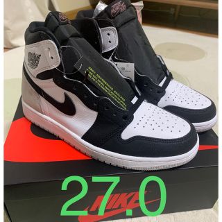 ナイキ(NIKE)のNIKE AIR JORDAN 1 HIGH OG ﾌﾞﾘｰﾁﾄﾞｺｰﾗﾙ(スニーカー)