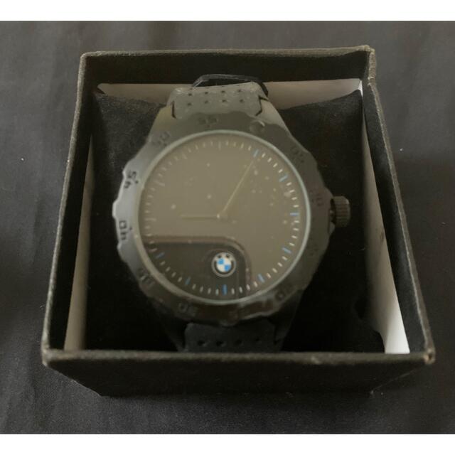 BMW  腕時計 オリジナル　リストウォッチ ブラック　数字なし