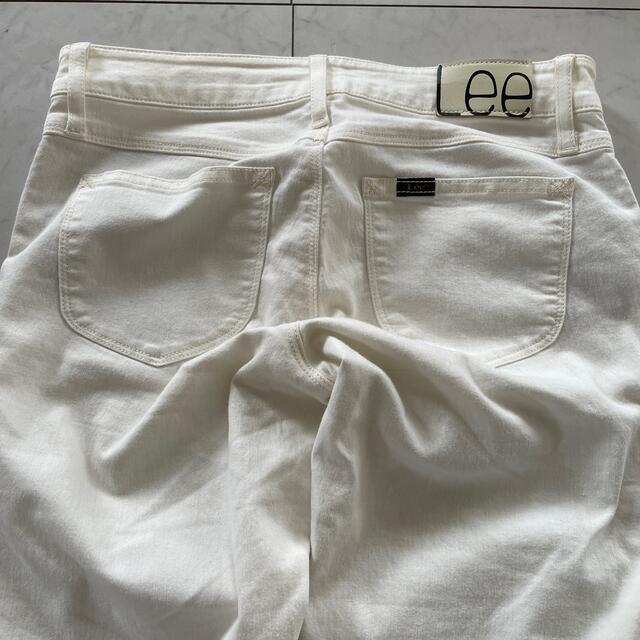 Lee(リー)のLee白パンツ レディースのパンツ(デニム/ジーンズ)の商品写真
