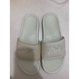 ステューシー(STUSSY)のSTUSSY × NIKE BENASSI SLIDE "STONE"(サンダル)