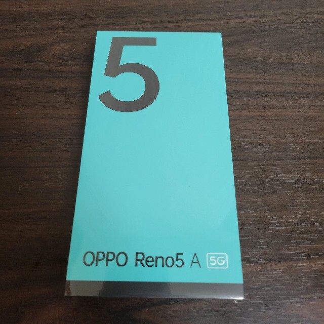 新品・未開封　OPPO  Reno5A アイスブルー デュアルSIMスマートフォン/携帯電話