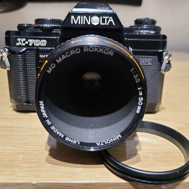 X-700ミノルタ　X-700  MD MACROレンズ