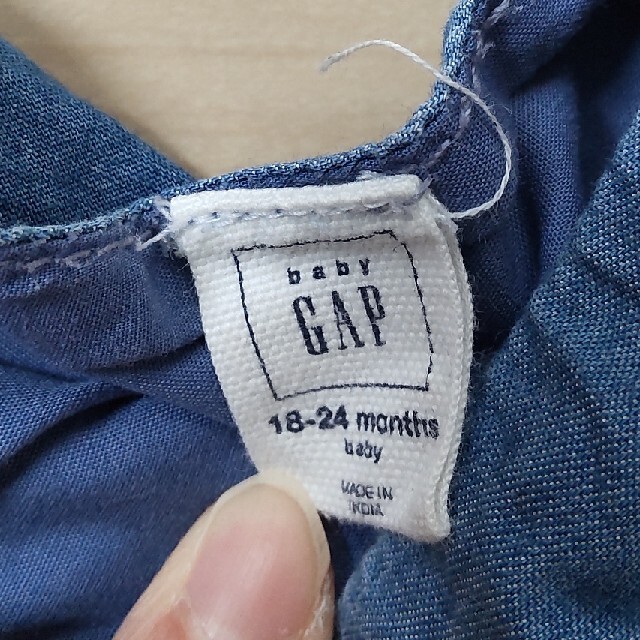 babyGAP(ベビーギャップ)のbabyGAP ワンピース キッズ/ベビー/マタニティのキッズ服女の子用(90cm~)(ワンピース)の商品写真