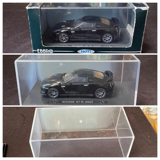 EBBRO 1/43 NISSAN GT-R 3台セット エンタメ/ホビーのおもちゃ/ぬいぐるみ(ミニカー)の商品写真