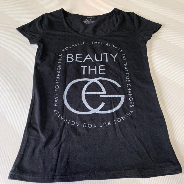 EGOIST(エゴイスト)のEGOIST  黒ピッタリTシャツ レディースのトップス(Tシャツ(半袖/袖なし))の商品写真