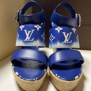 ルイヴィトン(LOUIS VUITTON)のrunmei様専用LOUIS VUITTON エスカル  サンダル 361/2(サンダル)