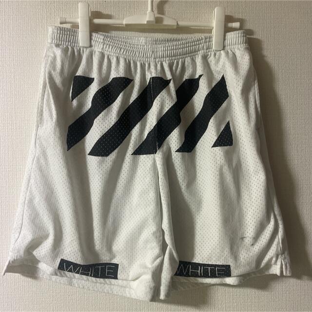 off-white オフホワイト ハーフパンツ L - ショートパンツ