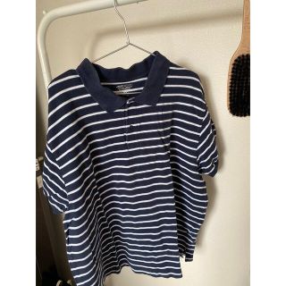 古着　ボーダーシャツ(Tシャツ/カットソー(半袖/袖なし))