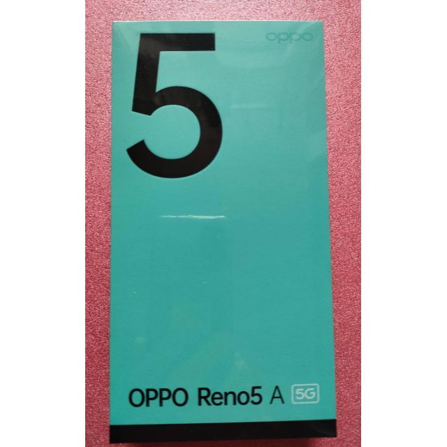 OPPO Reno5 A アイスブルー 物理デュアルsim  新品未開封