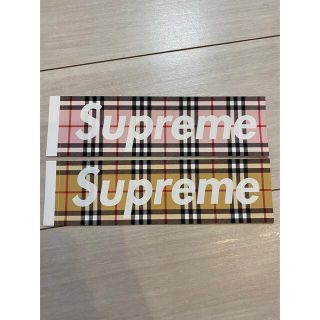 シュプリーム(Supreme)のSupreme x Burberry ステッカーセット(その他)