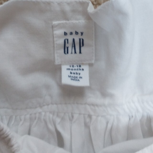 babyGAP(ベビーギャップ)のbabygapチュニック80 キッズ/ベビー/マタニティのベビー服(~85cm)(ワンピース)の商品写真