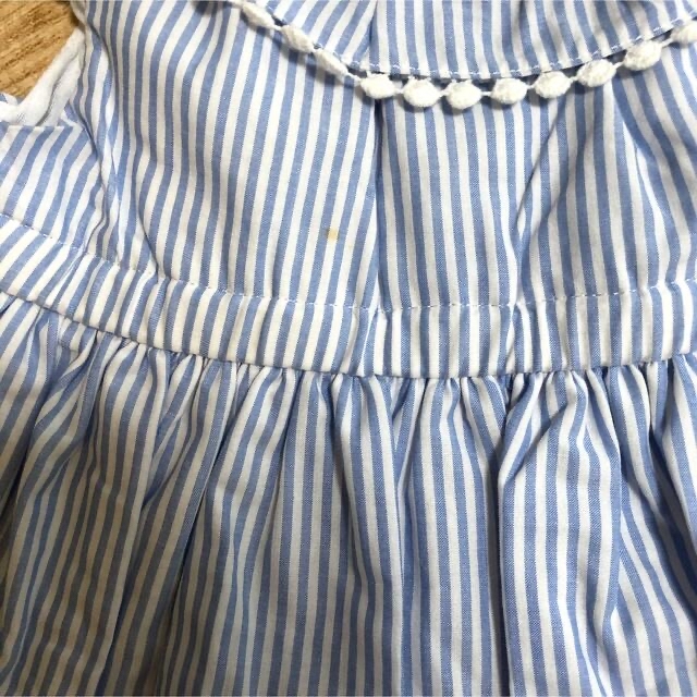 Little Me(リトルミー)の【新品】Littie me ボーダー ワンピース 18M キッズ/ベビー/マタニティのベビー服(~85cm)(ワンピース)の商品写真