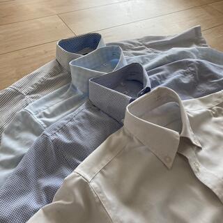 アオキ(AOKI)の美品 4枚セット　SUITS SELECT スーツセレクト半袖ワイシャツ(シャツ)