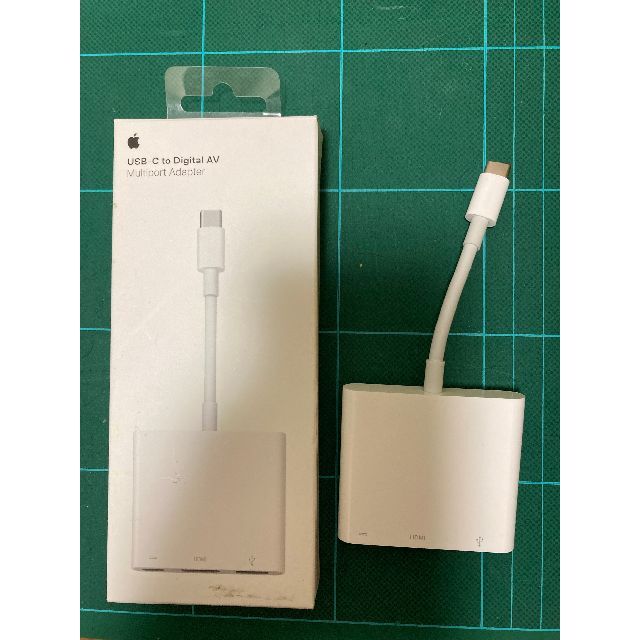 Apple(アップル)のApple USB-C Digital AV Multiportアダプタ 純正 スマホ/家電/カメラのPC/タブレット(PC周辺機器)の商品写真