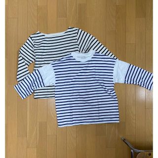 マーキーズ(MARKEY'S)のMARKEY'S☺︎マーキーズ  Ocean&Ground 140ボーダーロンT(Tシャツ/カットソー)