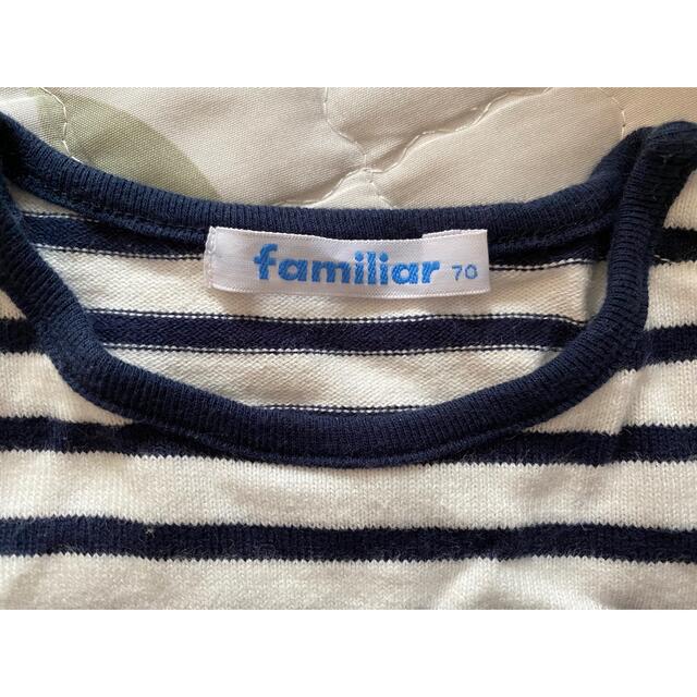 familiar(ファミリア)のファミリア　チェニック(70) キッズ/ベビー/マタニティのベビー服(~85cm)(ワンピース)の商品写真