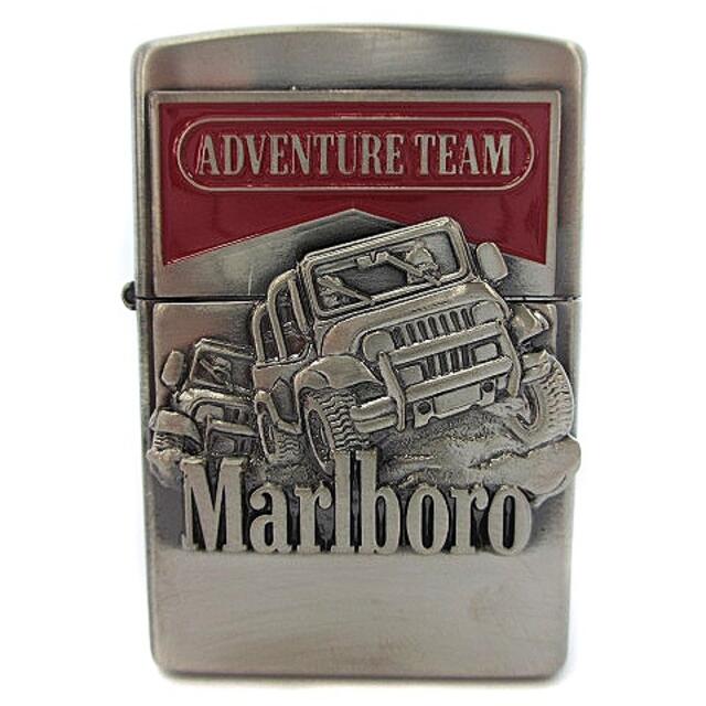 ZIPPO - ZIPPO マルボロ アドベンチャーチーム ジープ 98年 シルバー