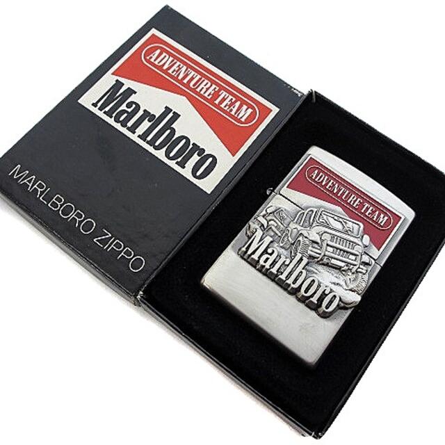 ZIPPO - ZIPPO マルボロ アドベンチャーチーム ジープ 98年 シルバー