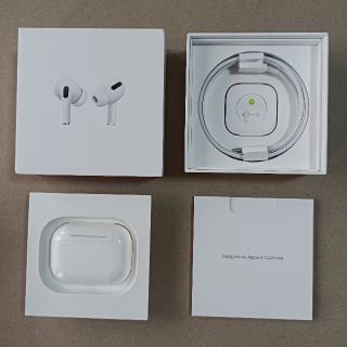 アップル(Apple)のAirPods Pro MWP22J/A 新品未使用・保証未開始・シュリンクなし(ヘッドフォン/イヤフォン)