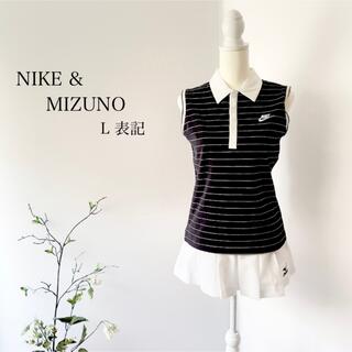 NIKE - ゴルフウェア テニスウェア レディース L ポロシャツ スカート スコート 新品