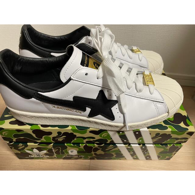 A BATHING APE(アベイシングエイプ)のA BATHING APE BAPE X ADIDAS SUPERSTAR メンズの靴/シューズ(スニーカー)の商品写真