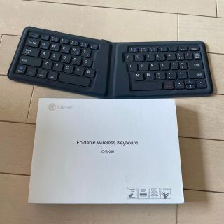 Foldble Wireless Keyboard IC-BK06【未使用】(PC周辺機器)