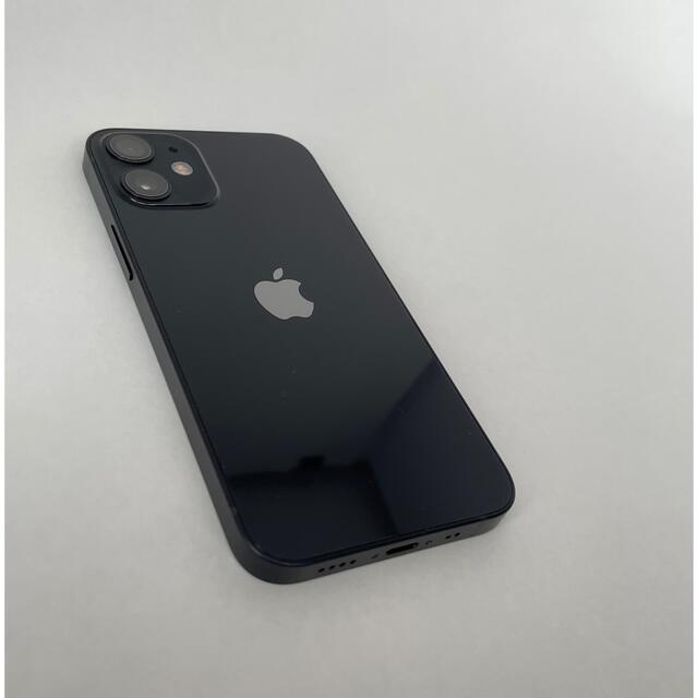 iPhone(アイフォーン)のiPhone 12 mini ブラック 64GB SIMフリー【美品】 スマホ/家電/カメラのスマートフォン/携帯電話(スマートフォン本体)の商品写真