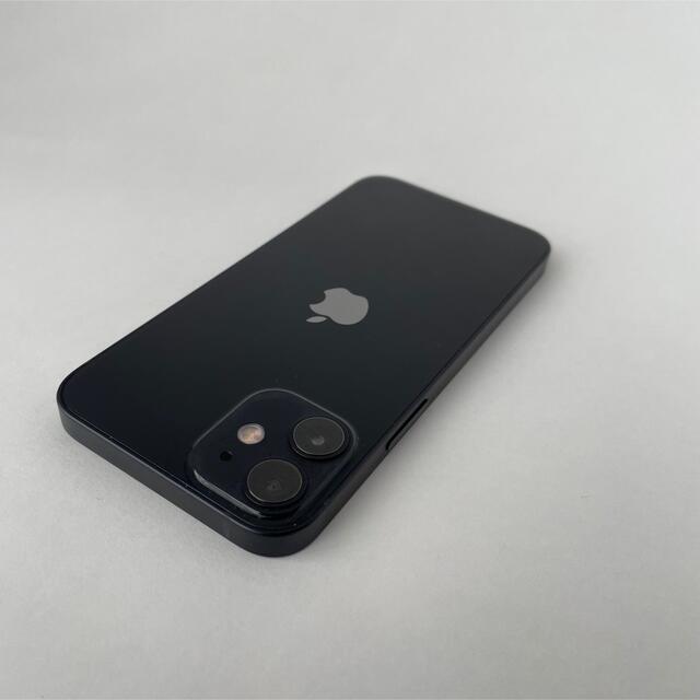 iPhone(アイフォーン)のiPhone 12 mini ブラック 64GB SIMフリー【美品】 スマホ/家電/カメラのスマートフォン/携帯電話(スマートフォン本体)の商品写真