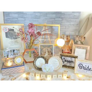62 ウェルカムスペースまとめ売りセット結婚式 ウェルカムボードウェディング受付