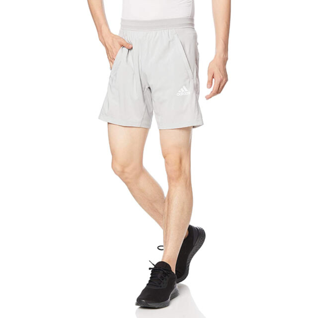 adidas - adidas アディダス ショートパンツ エアロレディショーツ灰