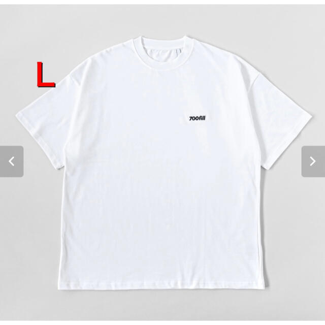 700FILL Embroidered Payment Logo Tee L